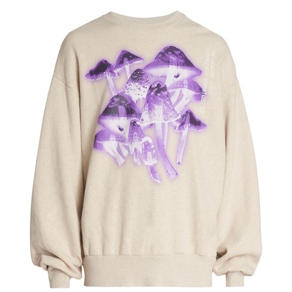 Acne Studios X-Ray Mushroom Graphic Sweatshirt - Picture 5 of 6